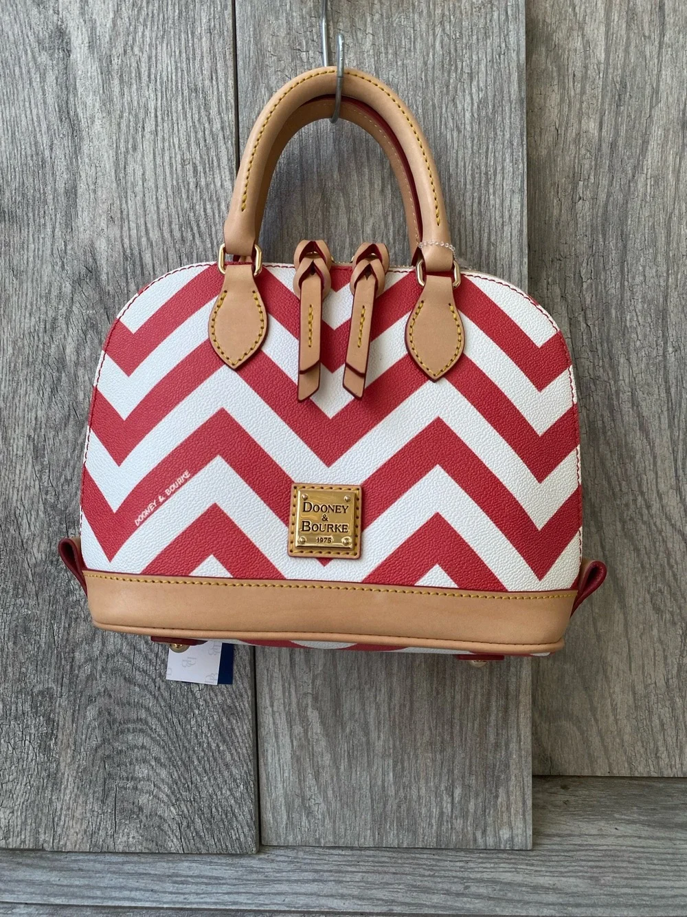 Dooney & Bourke Chevron Bitsy Bag NWT